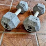 Halteres em concreto