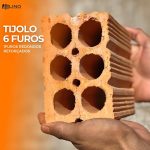 Tijolo de 6 furos – Lino Construções