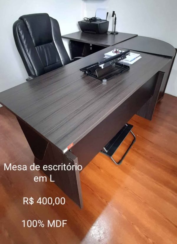 Vendo cadeira escritório e mesa escritório - Imagem 2