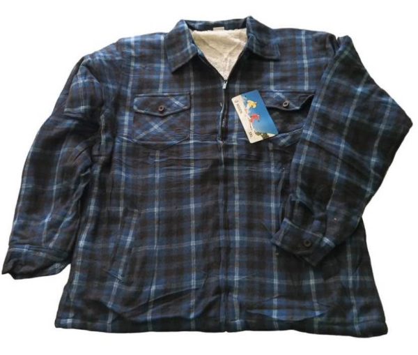 Jaqueta Flanelada Xadrez Masculina com Forro Peluciado - Imagem 2