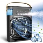 Mini ar-condicionado e ventilador portátil