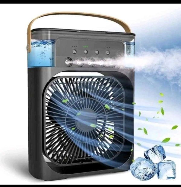 Mini ar-condicionado e ventilador portátil