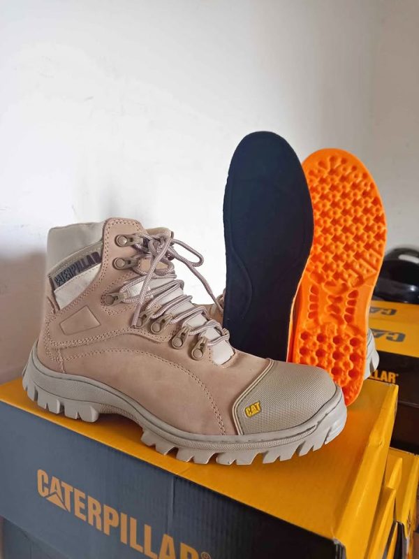 Botas caterpillar Cat couro legítimo Costurada