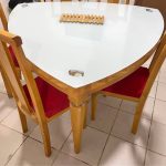 MESA DE MADEIRA 6 cadeiras