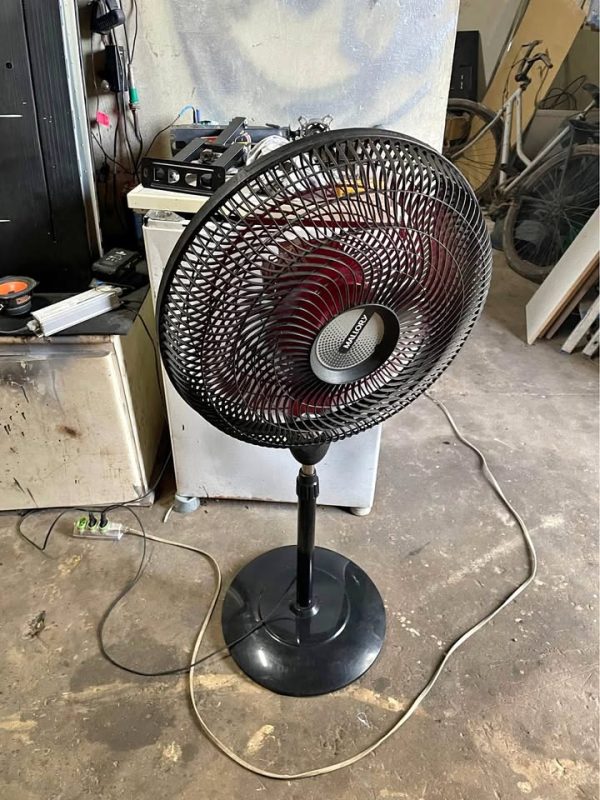 Ventilador funcionando perfeitamente