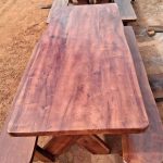 Mesa com bancos 2×0.80
