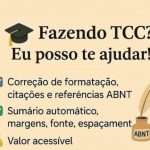Reviso e corrijo TCC