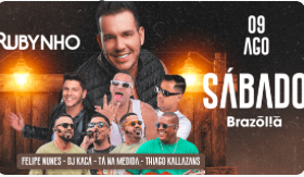 Sábado no Brazólia – Rubynho Ex Oz Bambaz 09.08