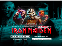 Bruno Sutter Executa Iron Maiden em Brasília/DF