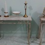 2 APARADORES EM MÁRMORE