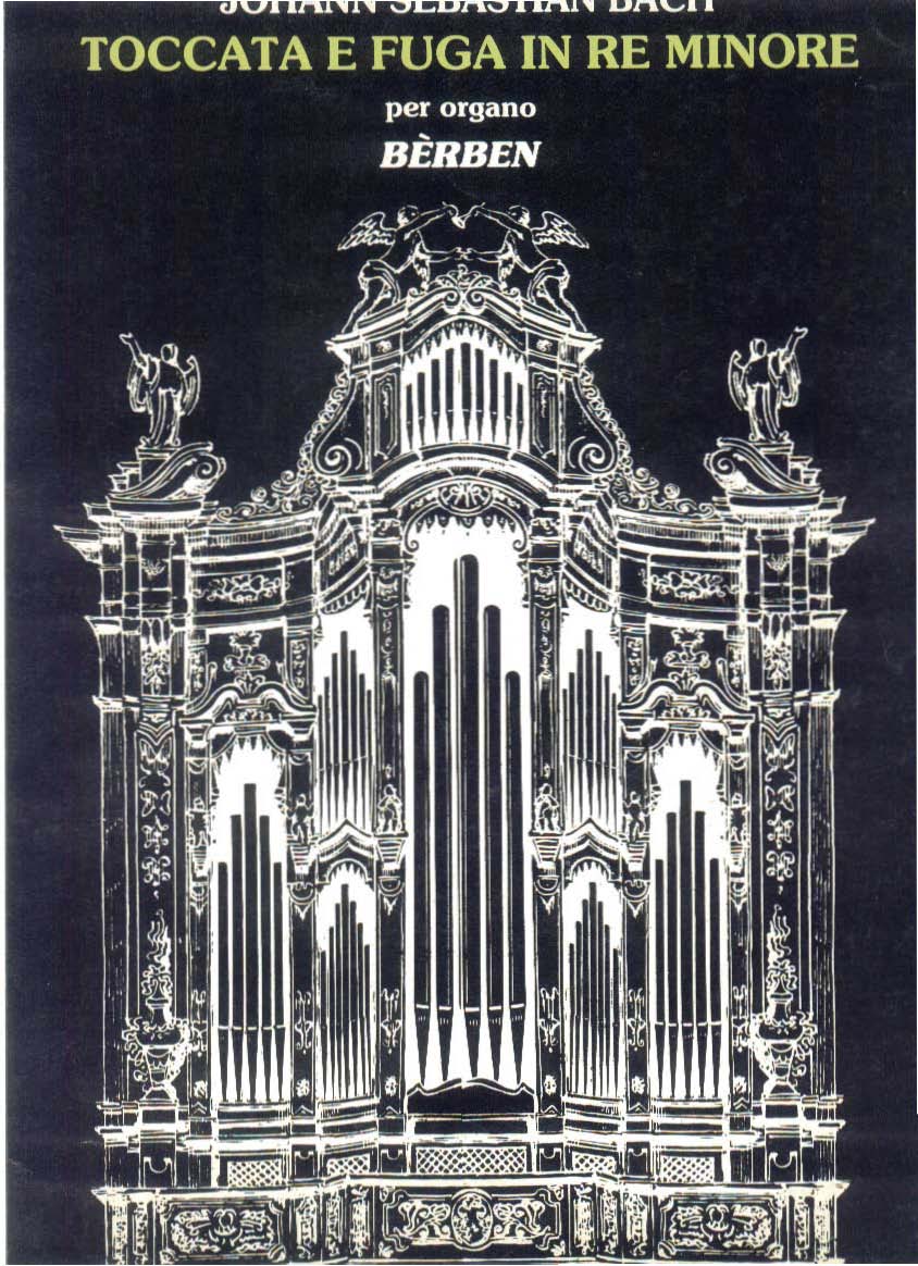 Partitura - Toccata e fuga em Ré menor.- Cód. 112 -