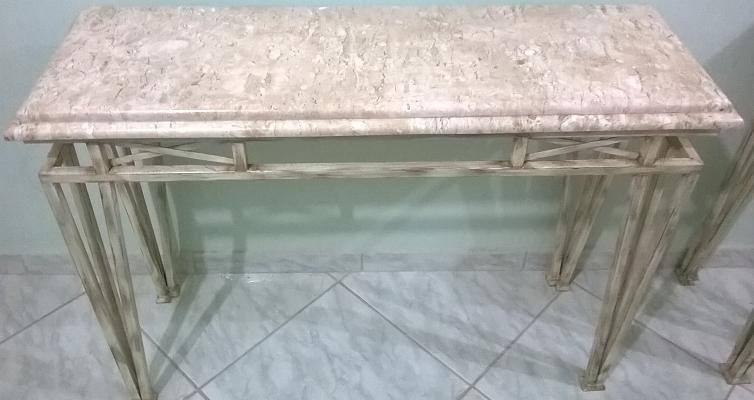 2 APARADORES EM MÁRMORE - Imagem 2