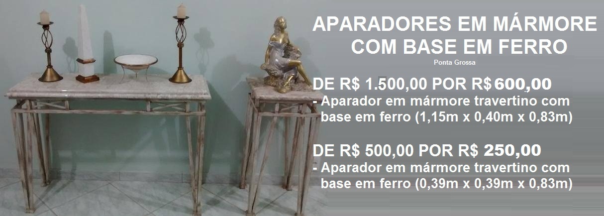 2 APARADORES EM MÁRMORE - Imagem 6